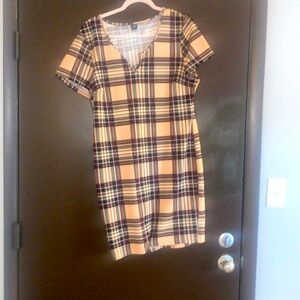 Plaided dress